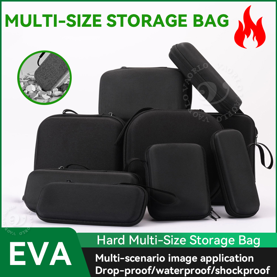 Medical Lab Tech - Earphone Data Storage Bag Oval Square