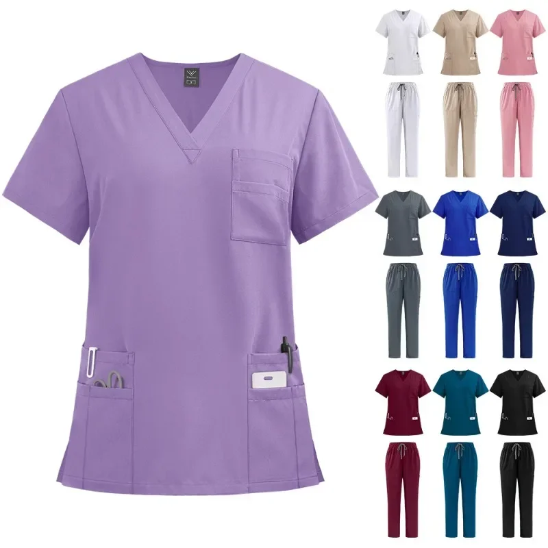 Classic New Nurse Scrubs Set M - огляд і ціна Medical Lab Uniform