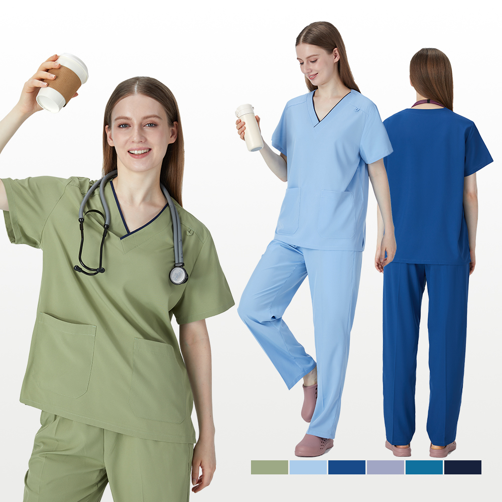 Women Uniform Scrubs Polyester - огляд і ціна Medical Lab Uniform