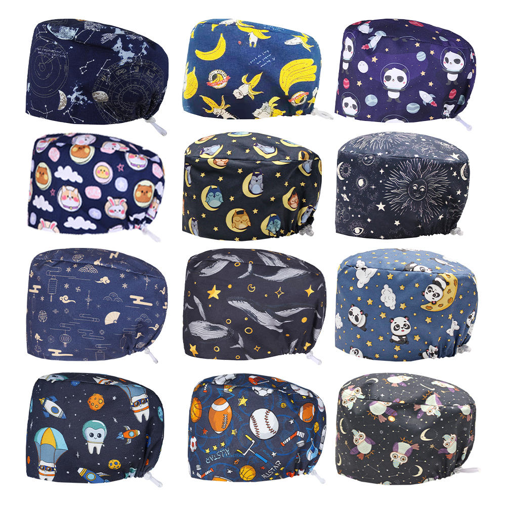Sky Printed Medical Man Caps L - огляд і ціна Medical Lab Business