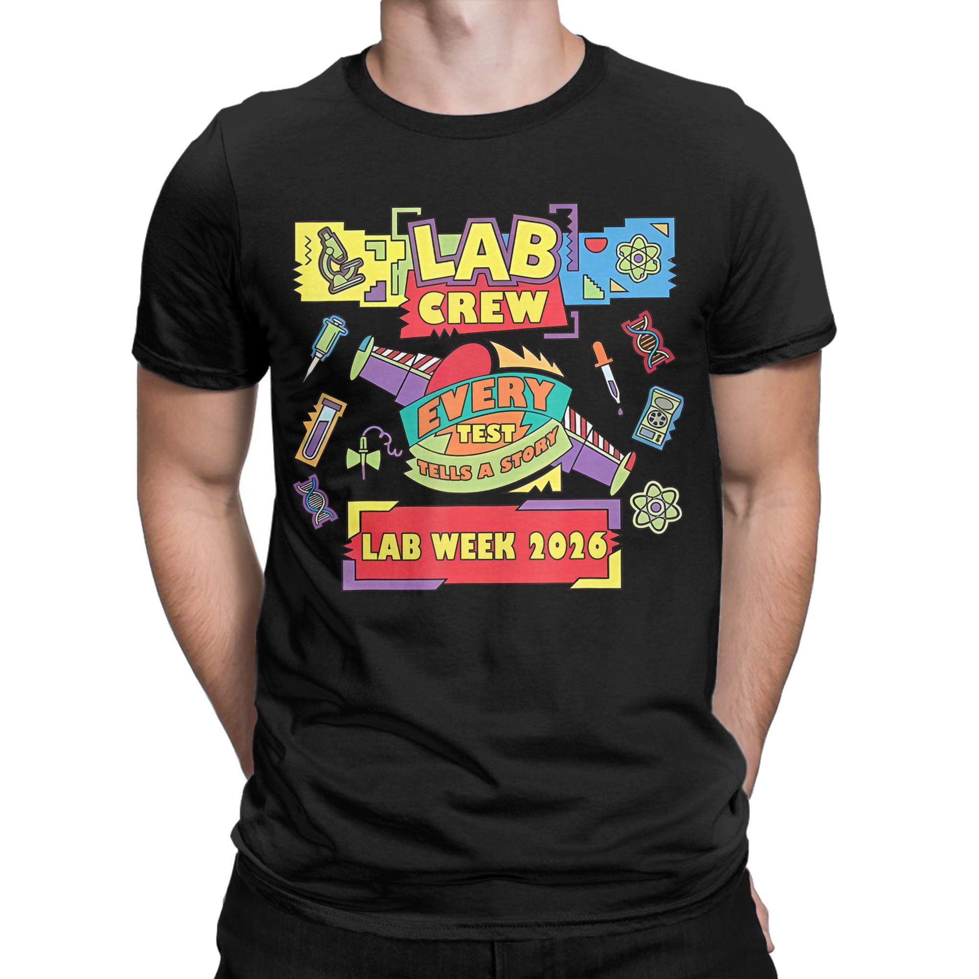 Oversized T-Shirt Lab Crew Lab - огляд і ціна Medical Lab Week 2026
