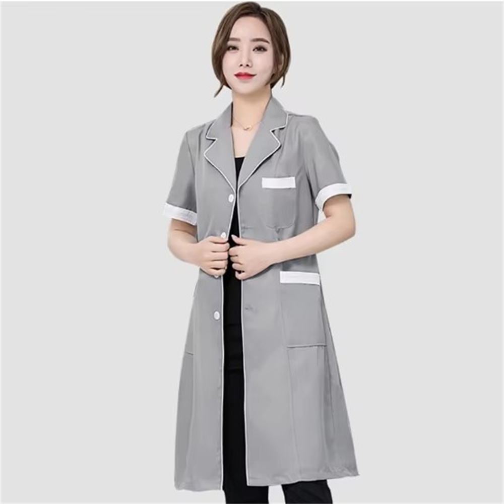 High grade gray solid color sl - огляд і ціна Medical Lab Uniform