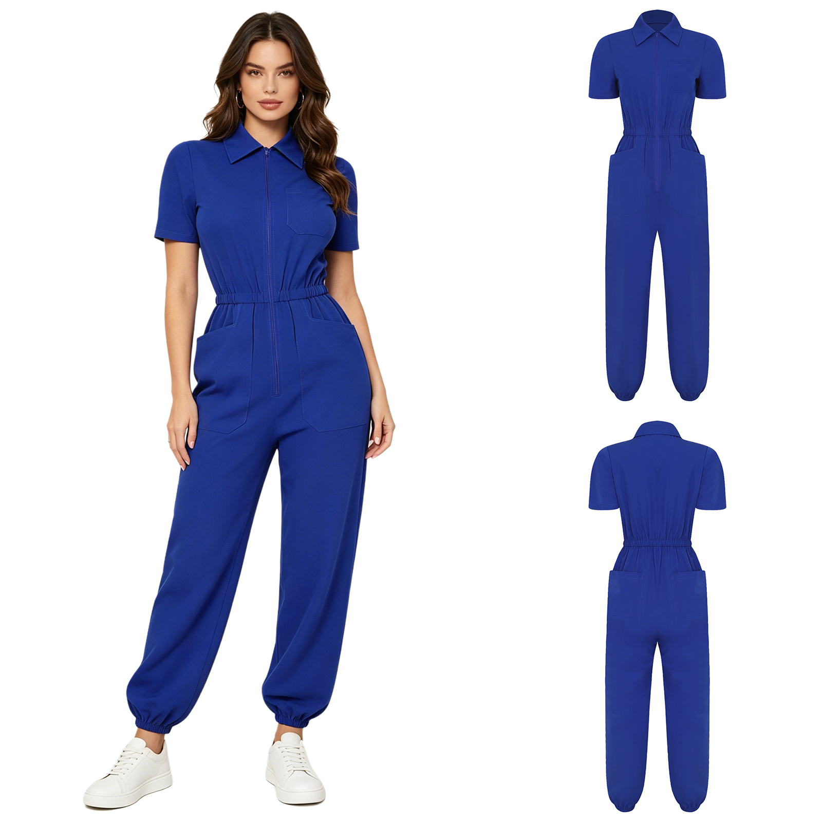 Women Short Sleeve Scrub Jumps - огляд і ціна Medical Lab Uniform